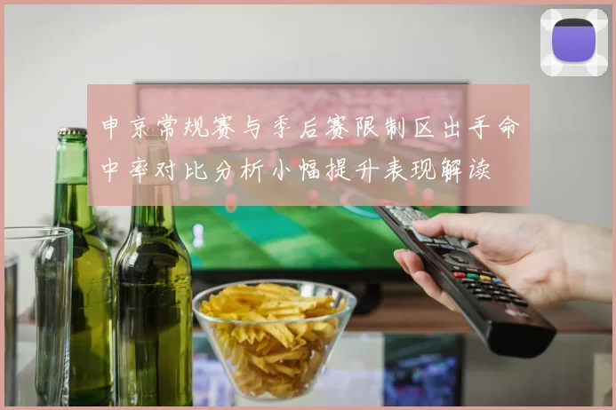 申京常规赛与季后赛限制区出手命中率对比分析小幅提升表现解读